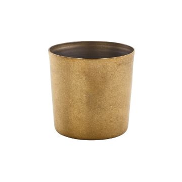 Picture of GenWare Gold Vintage Steel Serving Cup 8.5 x 8.5cm - Pack of 12