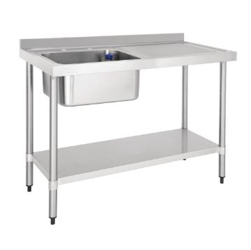 Picture of Vogue Single Sink Right Hand Drainer 1200mm