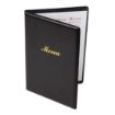 Picture of Olympia PVC Menu Cover A5 Black - E219