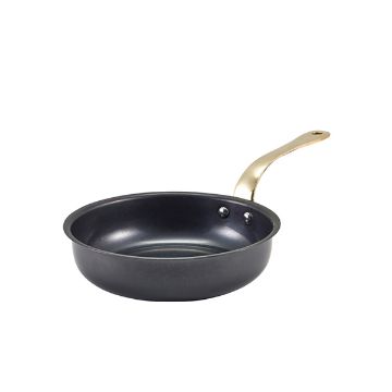 Picture of GenWare Black Vintage Steel Mini Fry Pan 15.5 x 4cm - Pack of 6