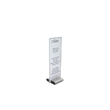 Picture of GenWare Stainless Steel Menu Stand