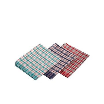 Picture of Mini Check T-Towel 43X68cm 10Pcs Mix Colours