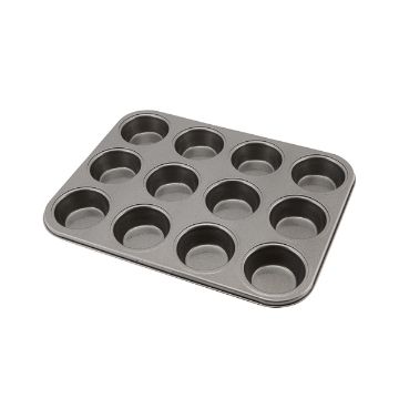 Picture of Carbon Steel Non-Stick 12 Cup Muffin Tray