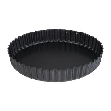 Picture of Vogue Non-Stick Quiche Tin With Removable Base 250mm