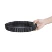 Picture of Vogue Non-Stick Quiche Tin With Removable Base 250mm
