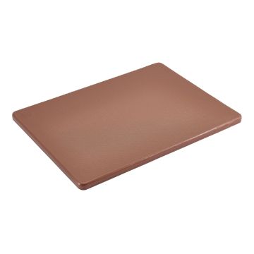 Picture of GenWare Brown Low Density Chopping Board 18 x 12 x 0.5"