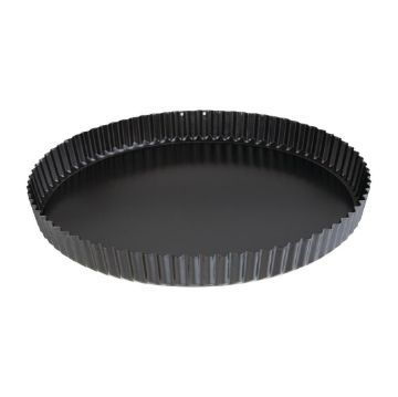 Picture of Vogue Non-Stick Quiche Tin With Removable Base 300mm
