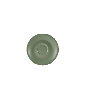 Picture of GenWare Porcelain Matt Sage Saucer 12cm/ 4.75" - Pack of 6