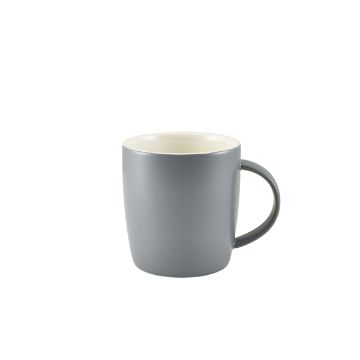 Picture of GenWare Porcelain Matt Grey Cosy Mug 35cl/ 12.3oz - Pack of 6
