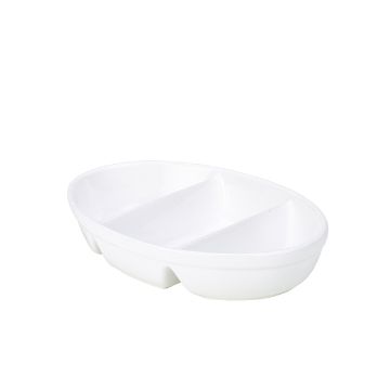 Picture of GenWare 3 Divided Vegetable Dish 28cm/ 11 - Pack of 4