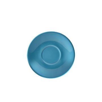 Picture of Genware Porcelain Blue Saucer 16cm/ 6.25" - Pack of 6