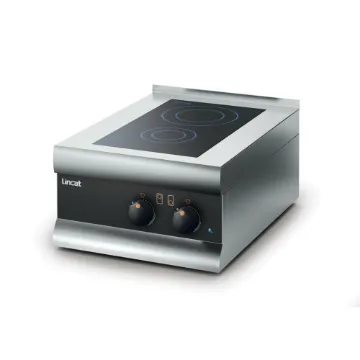 Picture of Lincat Silverlink 600 Electric Counter-top Induction Hob - 2 Zones - W 450 mm - 3.0 kW