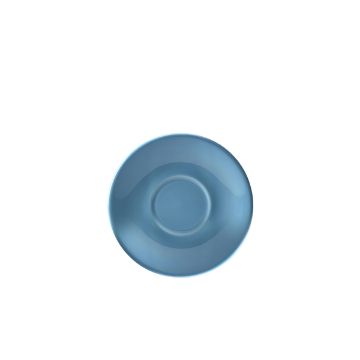 Picture of Genware Porcelain Blue Saucer 13.5cm/ 5.25" - Pack of 6