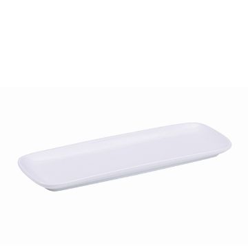 Picture of Genware Porcelain Ellipse Platter 27 x 10cm/ 10.75 x 4" - Pack of 6