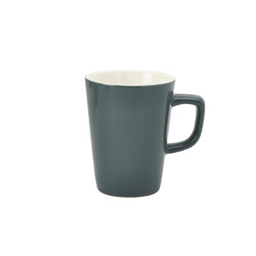 Picture of Genware Porcelain Grey Latte Mug 34cl/ 12oz - Pack of 6