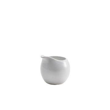 Picture of Genware Porcelain Milk Jug 8.5cl/ 3oz - Pack of 12