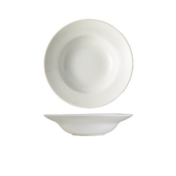 Picture of Genware Porcelain Pasta Dish 22cm/ 8.5" - Pack of 6