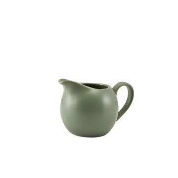 Picture of GenWare Porcelain Matt Sage Jug 14cl/ 5oz - Pack of 6