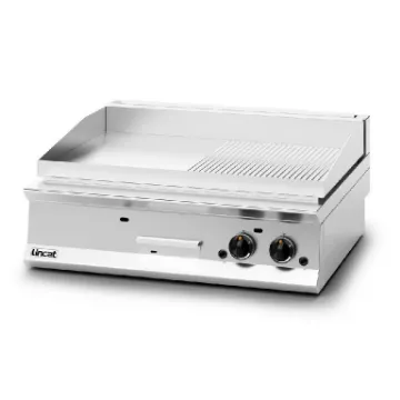 Picture of Lincat Opus 800 Propane Gas Counter-top Griddle - Ribbed Plate - W 900 mm - 23.0 kW