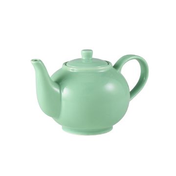 Picture of Genware Porcelain Green Teapot 45cl/ 15.75oz - Pack of 6