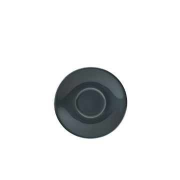 Picture of Genware Porcelain Grey Saucer 13.5cm/ 5.25" - Pack of 6