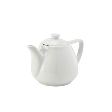 Picture of Genware Porcelain Contemporary Teapot 45cl/ 16oz - Pack of 6