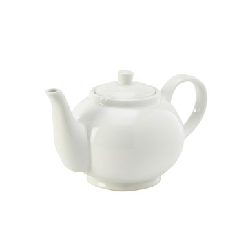 Picture of Genware Porcelain Teapot 45cl/ 15.75oz - Pack of 6