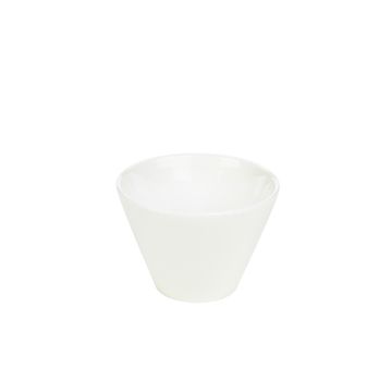 Picture of Genware Porcelain Conical Bowl 12cm/ 4.75" - Pack of 6