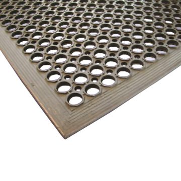 Picture of Black Rubber Kitchen Mat 90 x 150 x 1.2cm