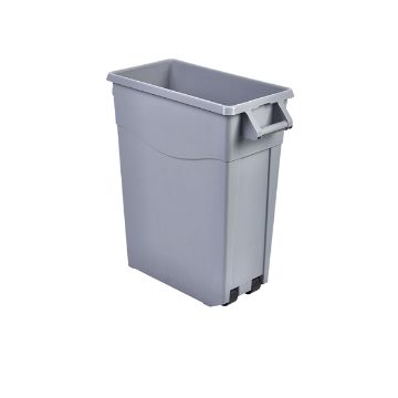 Picture of Grey Slim Recycling Bin 65L