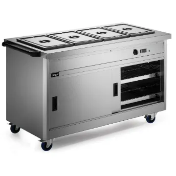 Picture of P8B4PT - Lincat Panther 800 Series Free-standing Hot Cupboard - Bain Marie Top