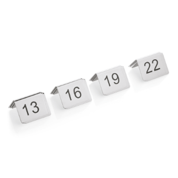 Picture of Set of table number signs