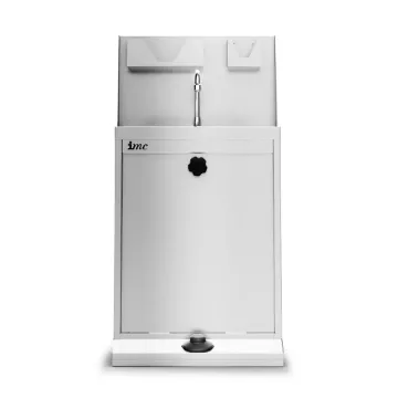 Picture of F63/700 - IMC IMClean Junior Reduced Height Mobile Hand Wash Station without Heater - inc. S/back, Soap & Paper Towel Holder