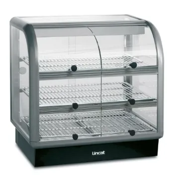 Picture of C6H/75S - Lincat Seal 650 Series Counter-top Curved Front Heated Merchandiser