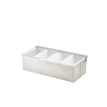 Picture of GenWare 4 Part Stainless Steel Condiment Holder