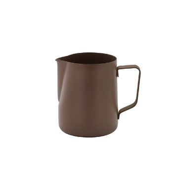 Picture of Non-Stick Brown Milk Jug 600ml/ 20oz