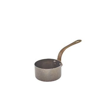 Picture of GenWare Vintage Steel Mini Sauce Pan 7 x 3.75cm - Pack of 6