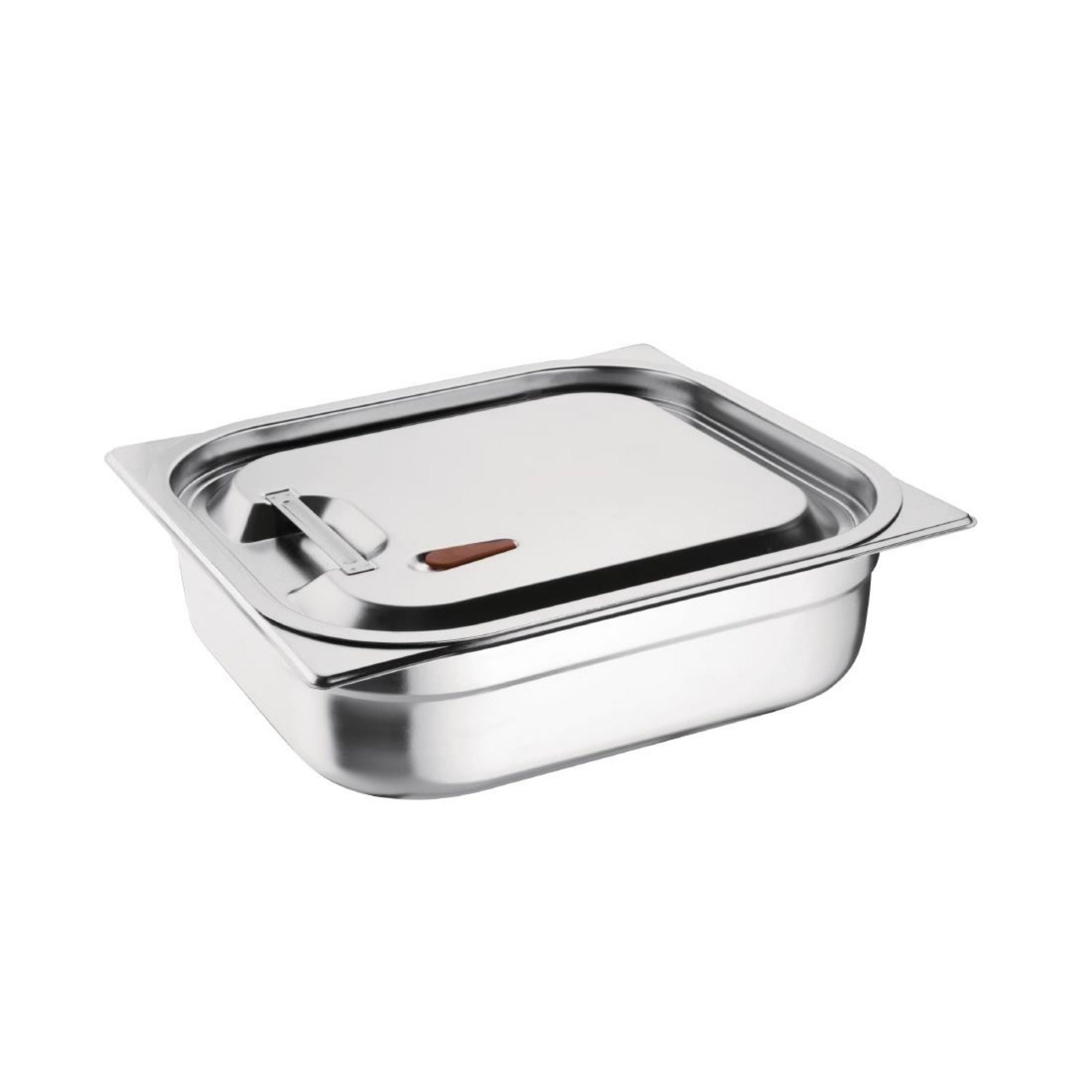 Picture of Vogue Stainless Steel and Silicone Sealable 1/2 Gastronorm Lid