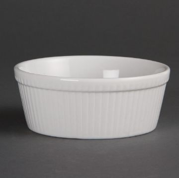 Picture of Olympia Whiteware Round Pie Dishes 134mm (6 pack)