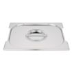 Picture of Vogue Stainless Steel 1/2 Gastronorm Handled Tray Lid