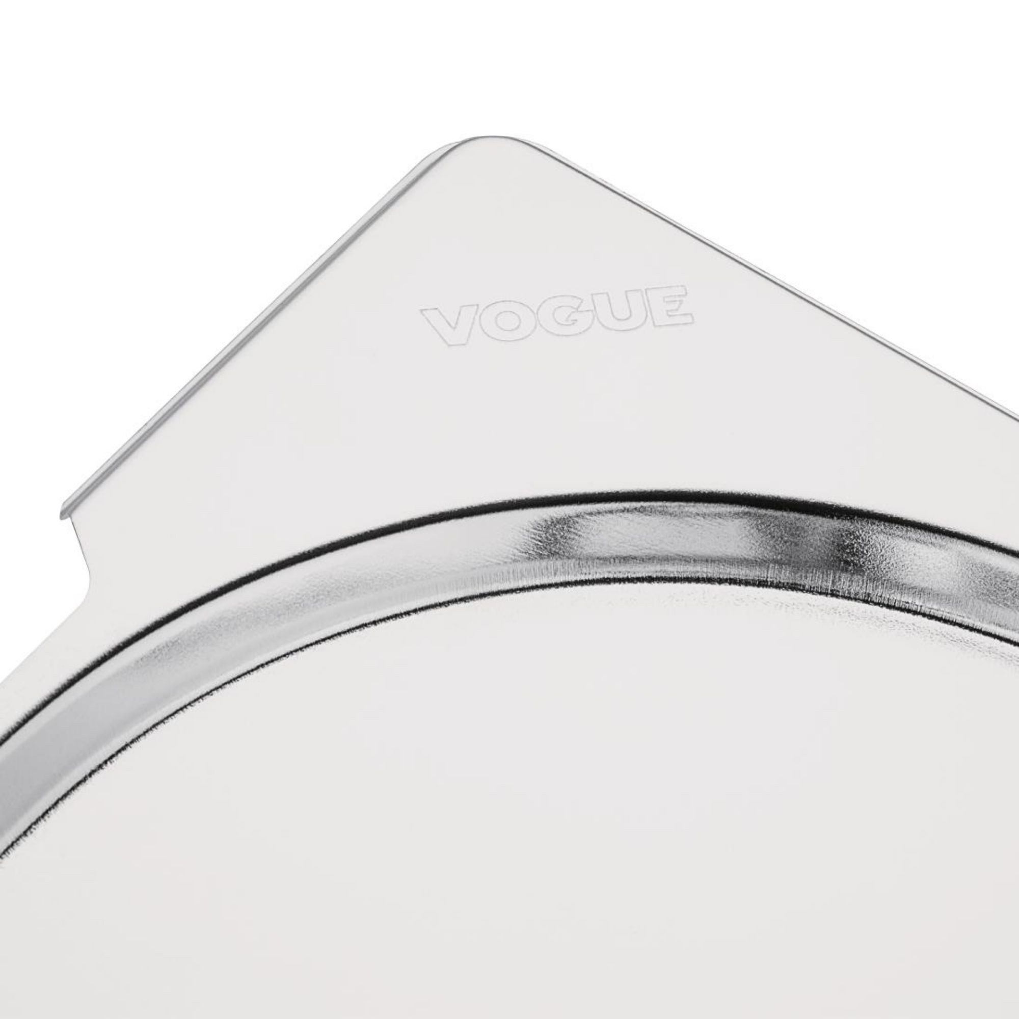 Picture of Vogue Stainless Steel 1/2 Gastronorm Handled Tray Lid