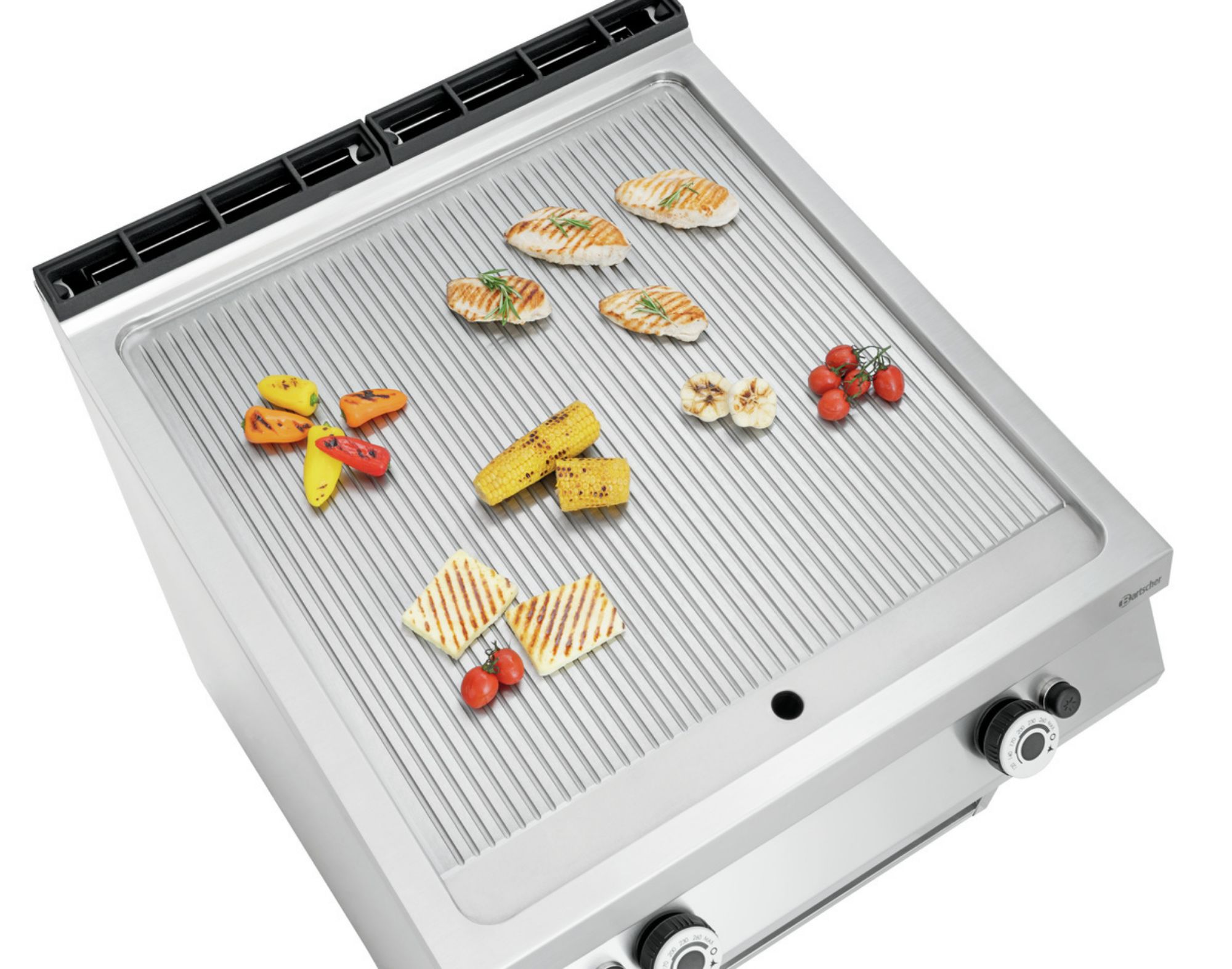 Picture of Gas griddle plate, ribbed, OU