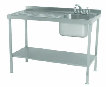 Picture of Parry SINK1070L - Stainless Steel Assembled Sink Single Bowl Single Drainer Left