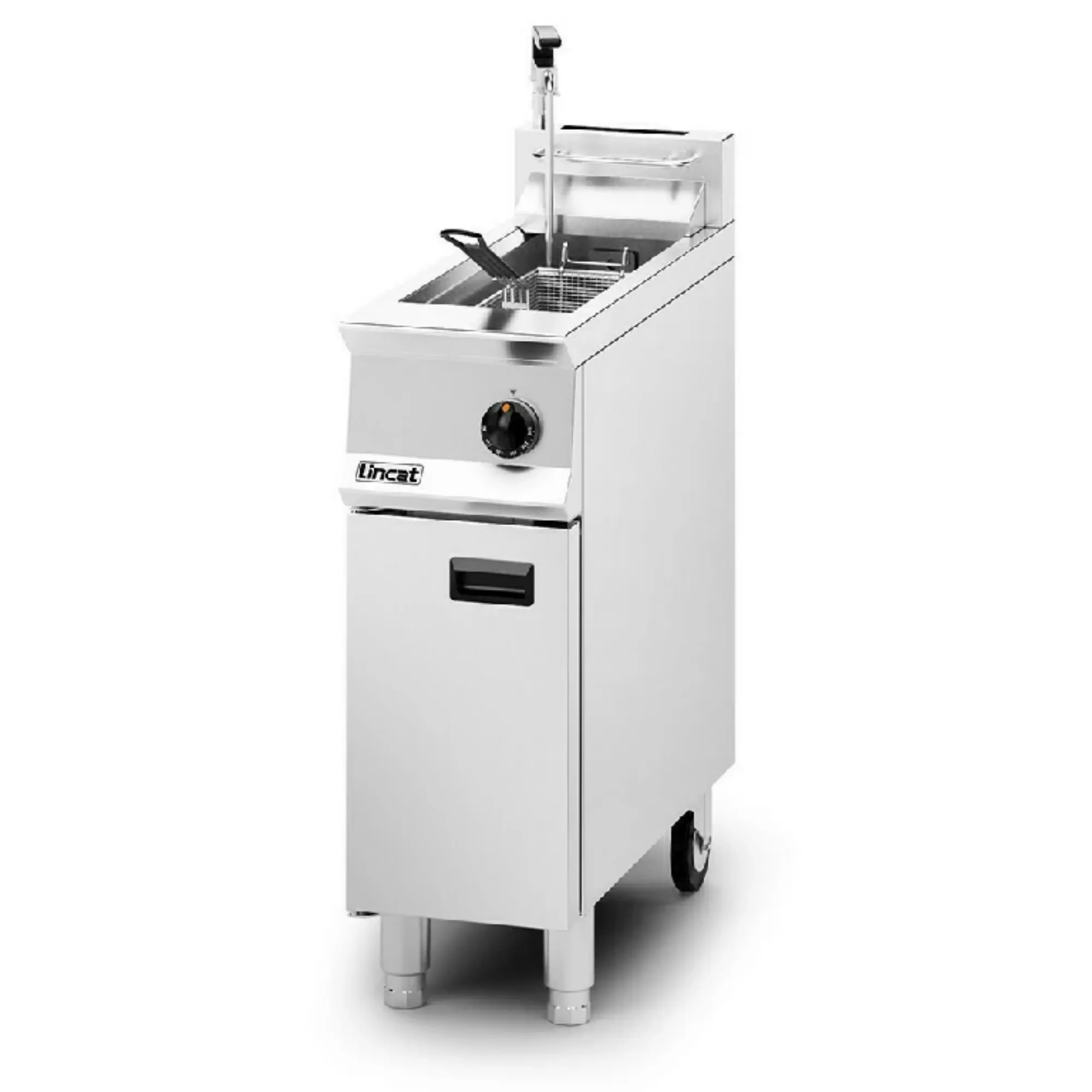 Picture of OG8110/OP/P - Lincat Opus 800 Propane Gas Free-standing Single Tank Fryer with Pumped Filtration