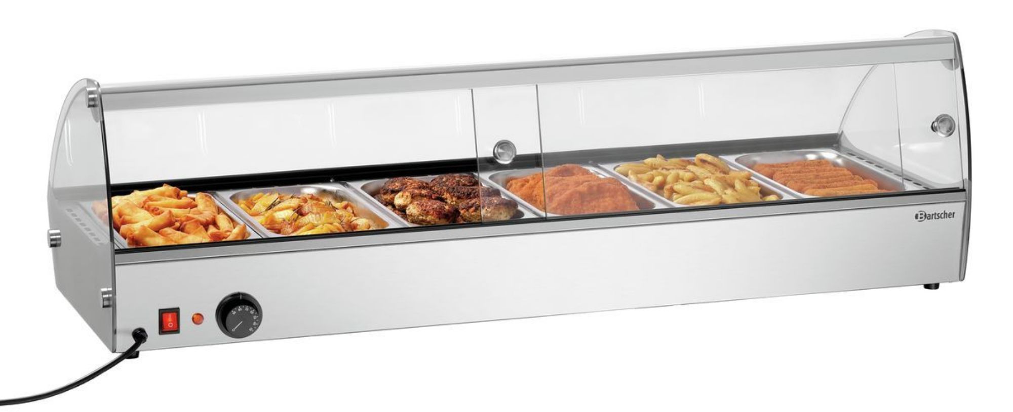 Picture of Bartscher Hot display R6 6 x 1/3 GN
