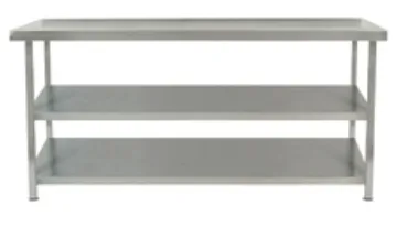 Picture of Parry TAB2 - Stainless Steel Tables With Two Undershelf 900 x 1500 x 600
