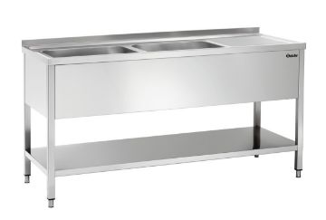 Picture of Bartscher Sink centre, 700, W1600, 2 basins L