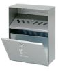 Picture of Bartscher Wall-mounted ashtray, silver