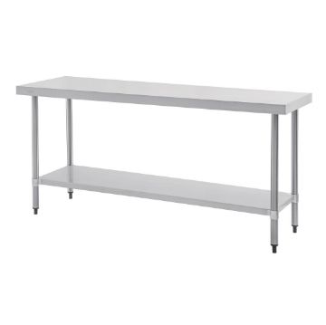 Picture of Vogue Stainless Steel Prep Table 1800mm