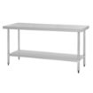 Picture of Vogue Stainless Steel Prep Table 1800mm